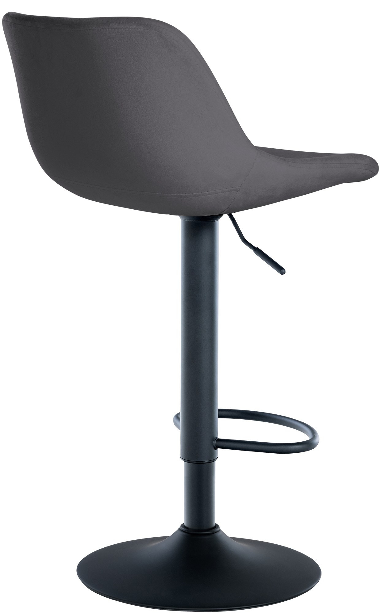2er Set Barhocker Loft Samt