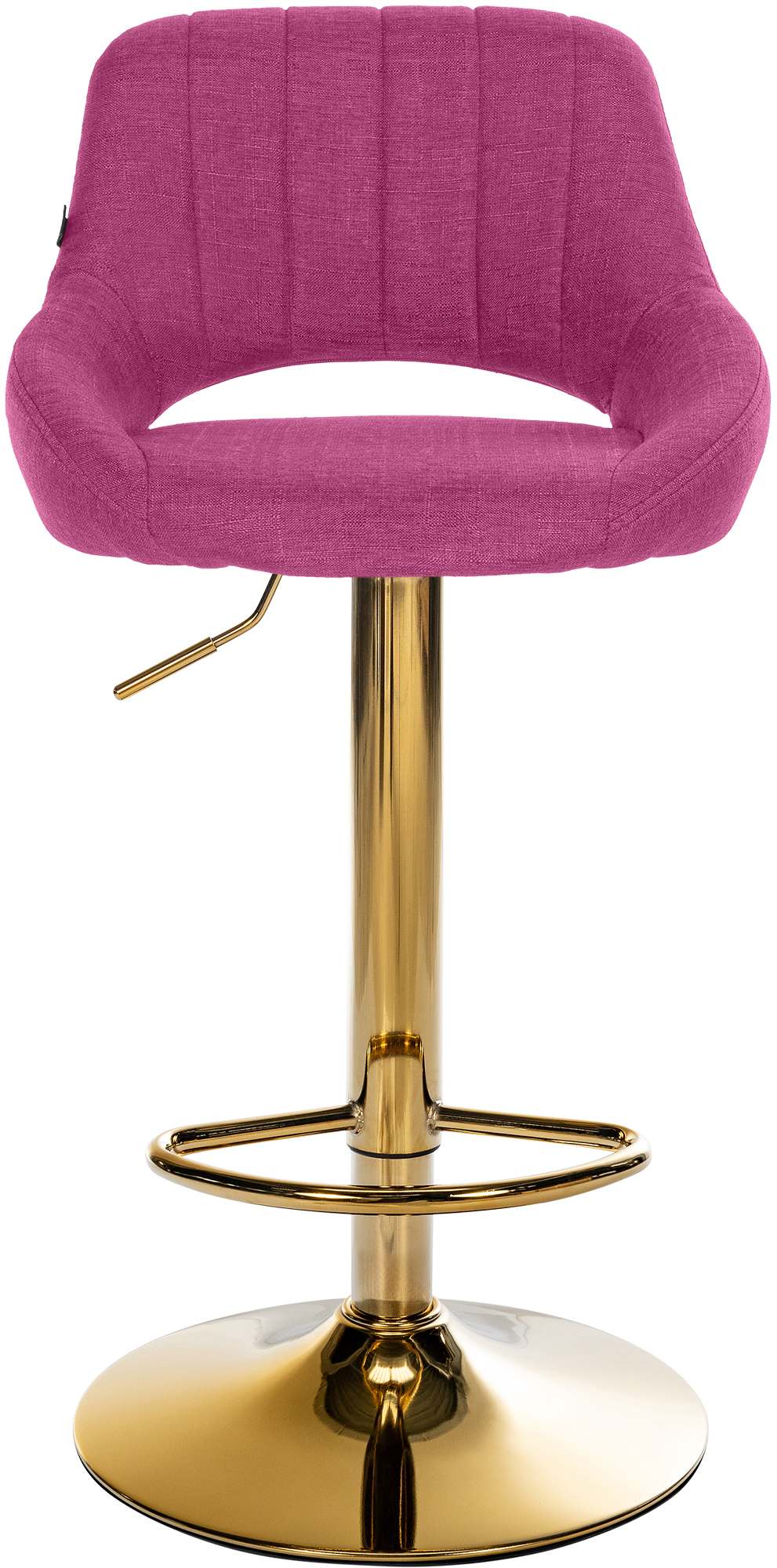 Barhocker Milet Stoff gold