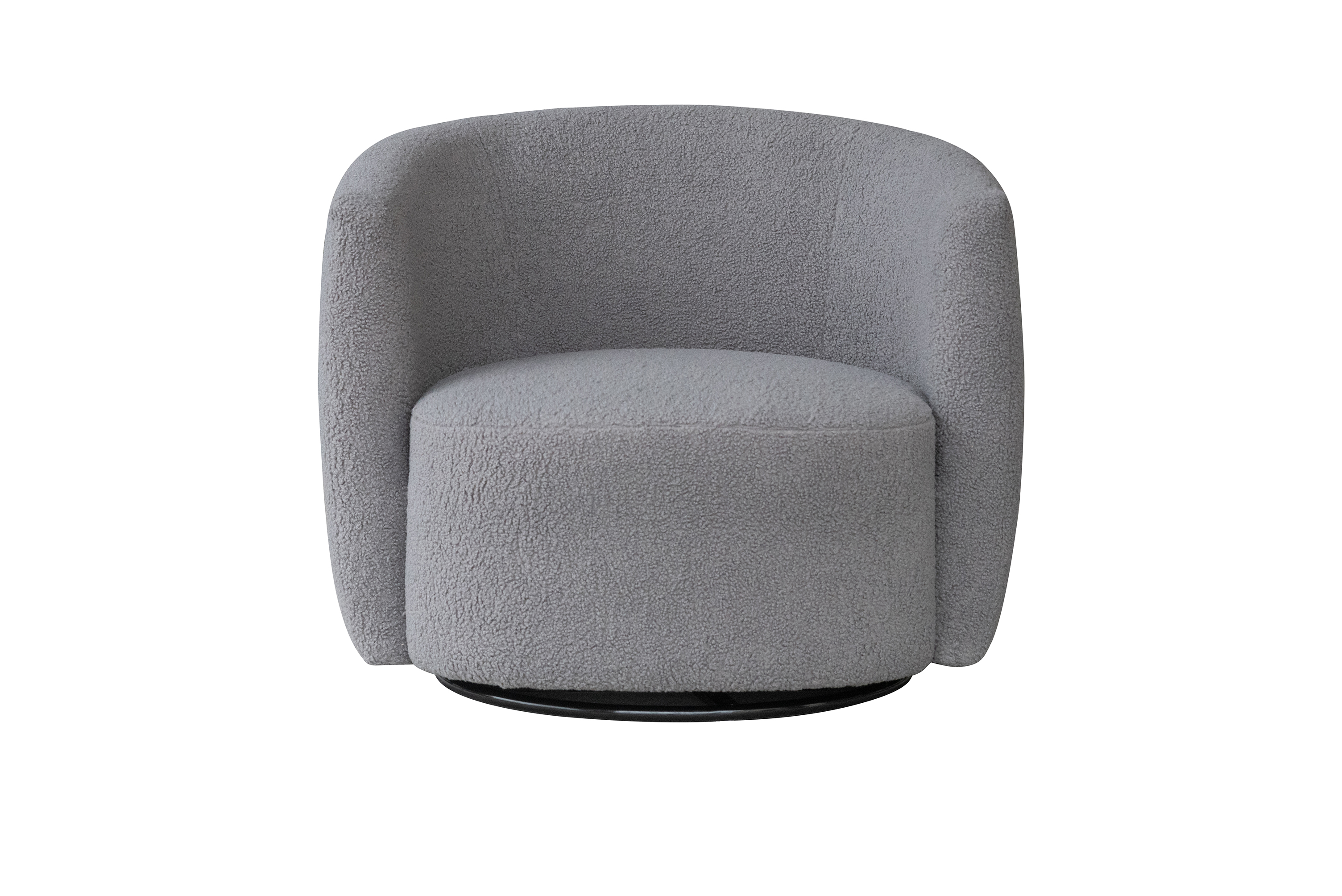 Drehsessel Grau
