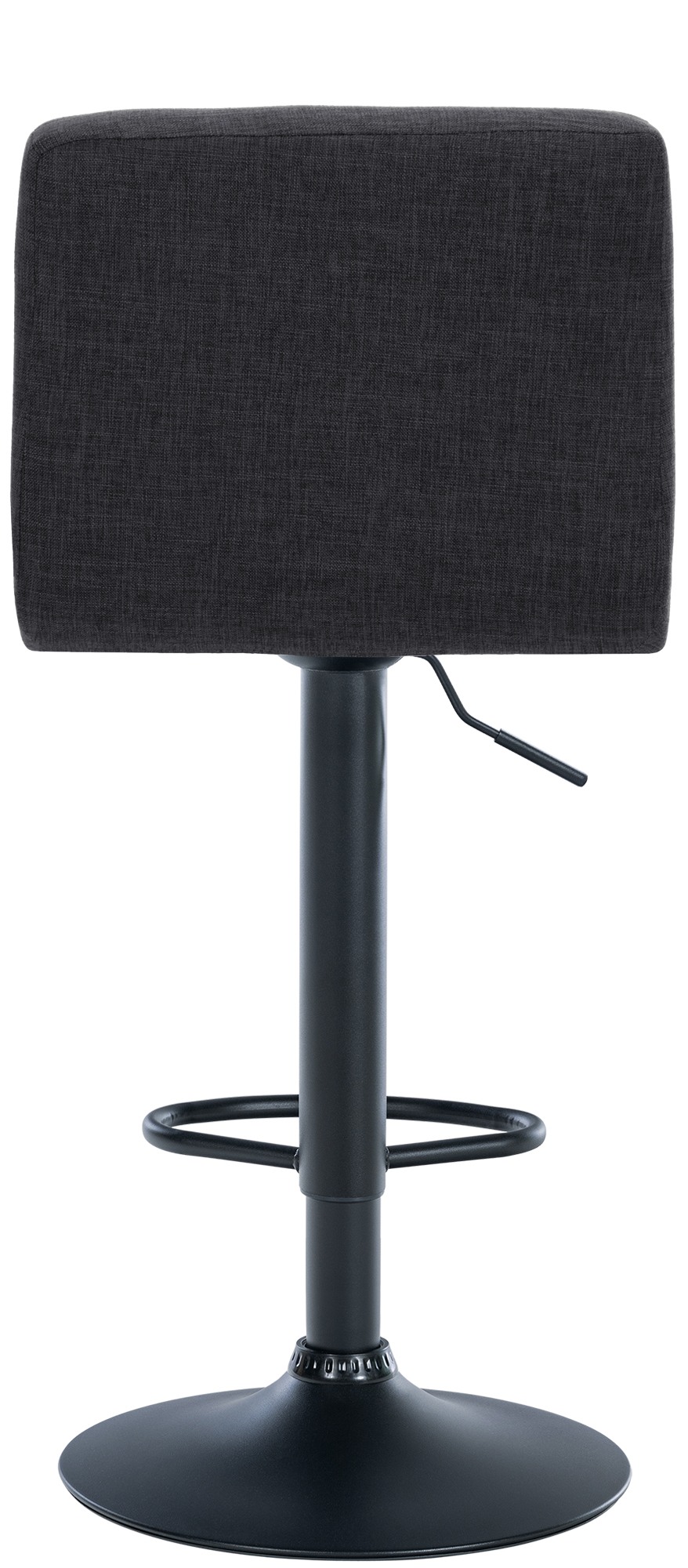 2er Set Barhocker Calma Stoff schwarz