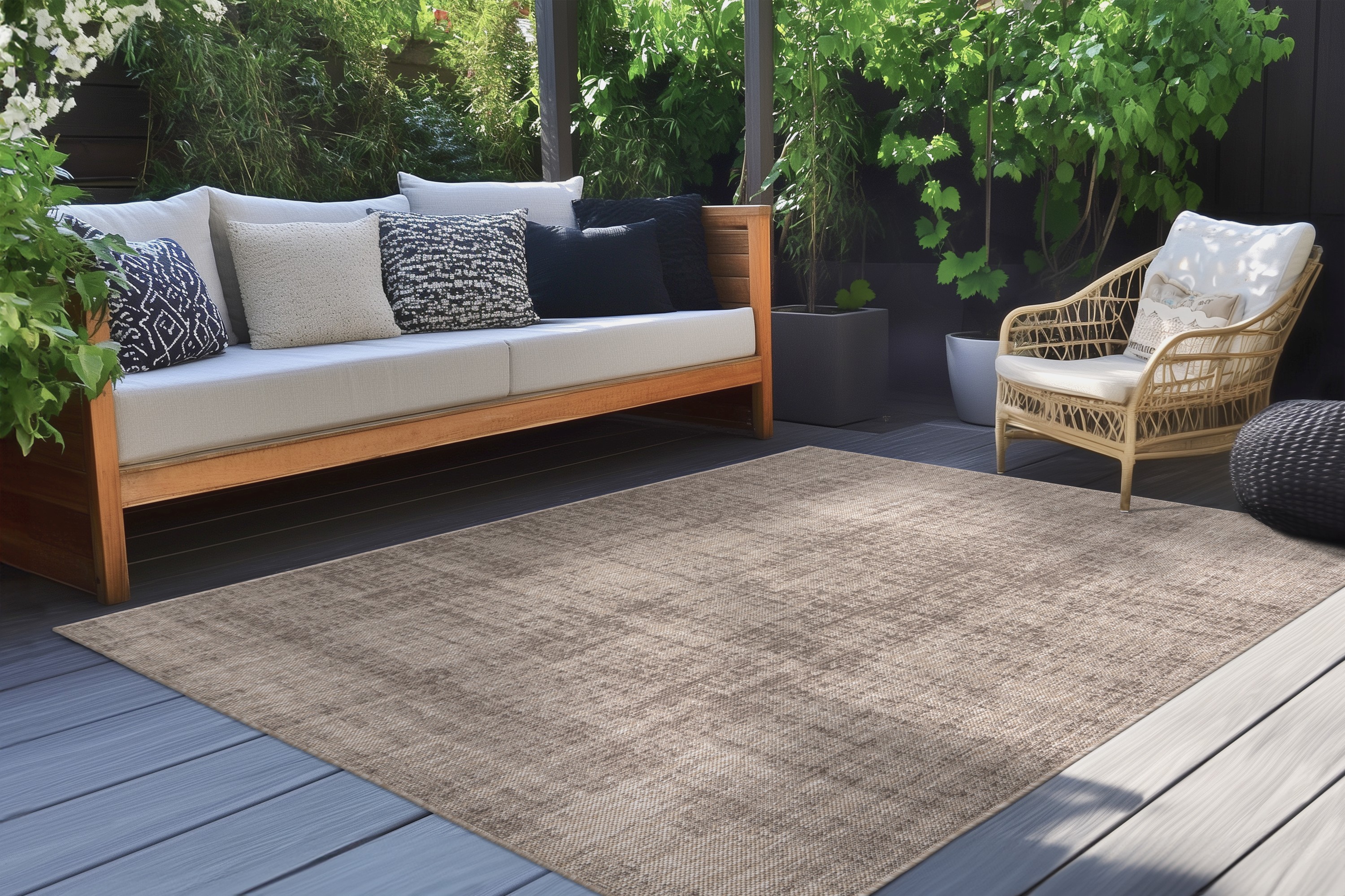 Teppich Nibru 625 Taupe 200 x 290 cm