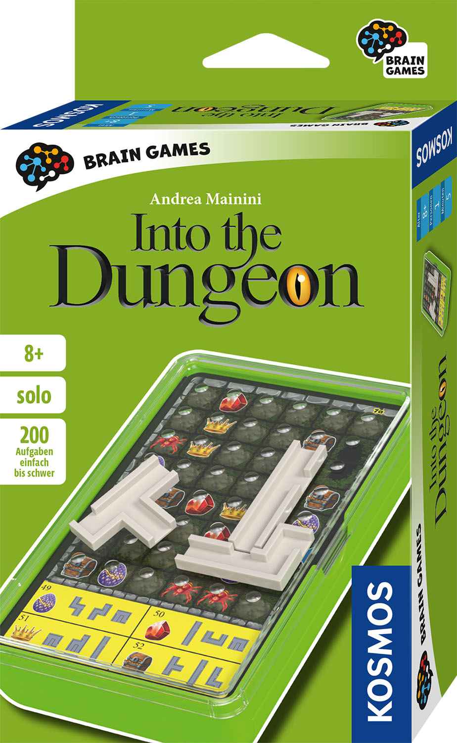 Kosmos Brettspiele & Gesellschaftsspiele Into the Dungeon – Brain Games – Familienspiel