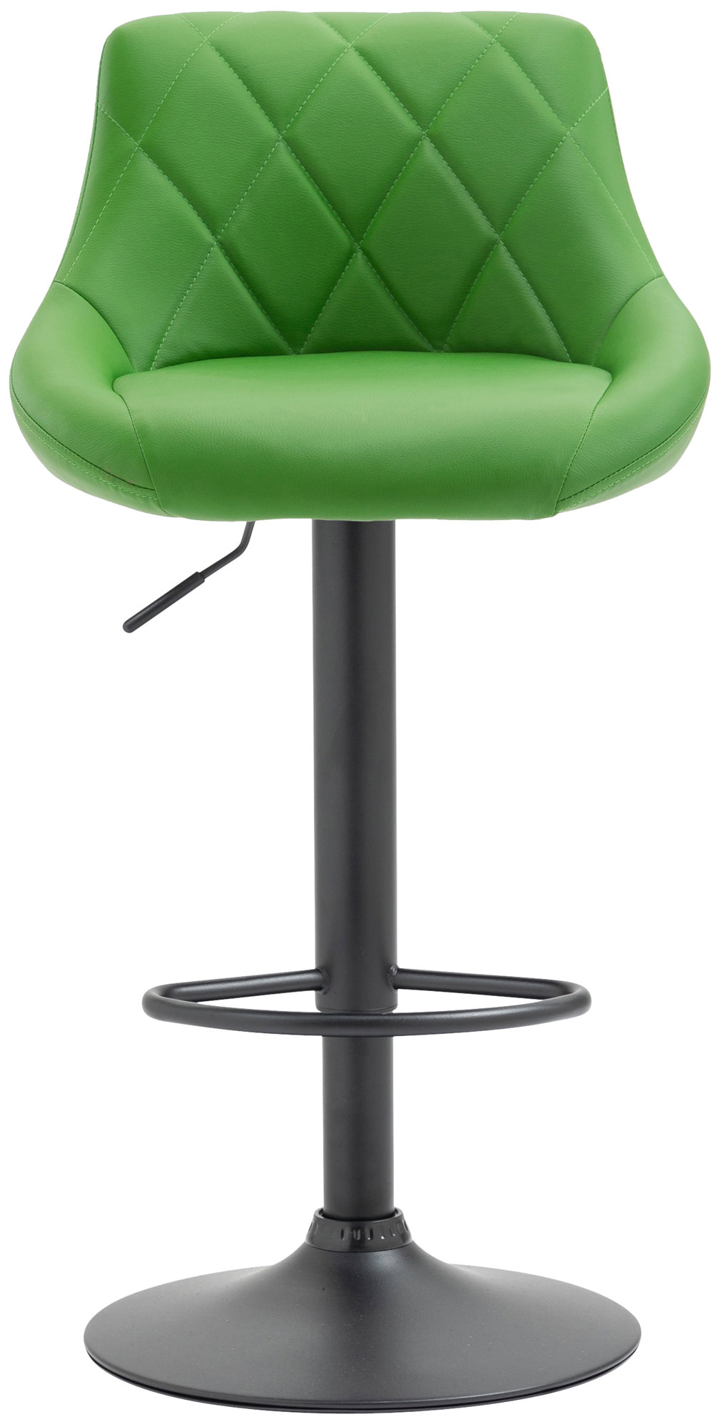 Barhocker Lazio Kunstleder schwarz