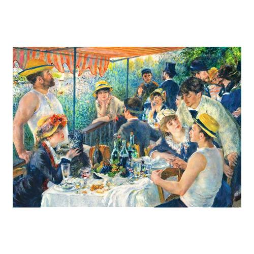 Trefl Puzzles Pierre-Auguste Renoir: Das Frühstück der Ruderer - Art Collection Puzzle 1000 Teile