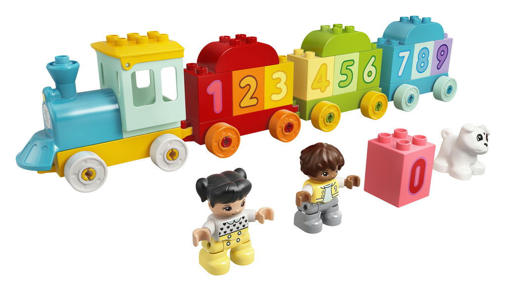 LEGO® Bau- & Konstruktionsspielzeug LEGO® DUPLO® 10954 - Zahlenzug - Zählen lernen (23 Teile)