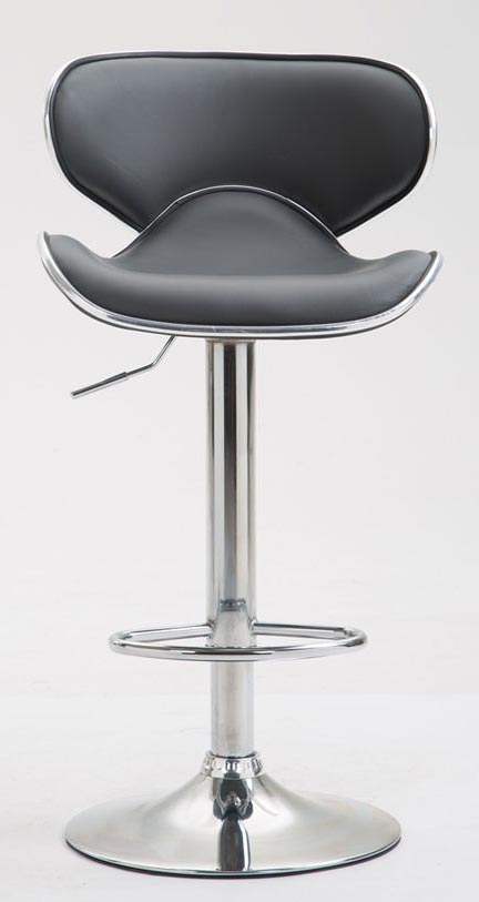 2er Set Barhocker Las Vegas V2 Kunstleder chrom