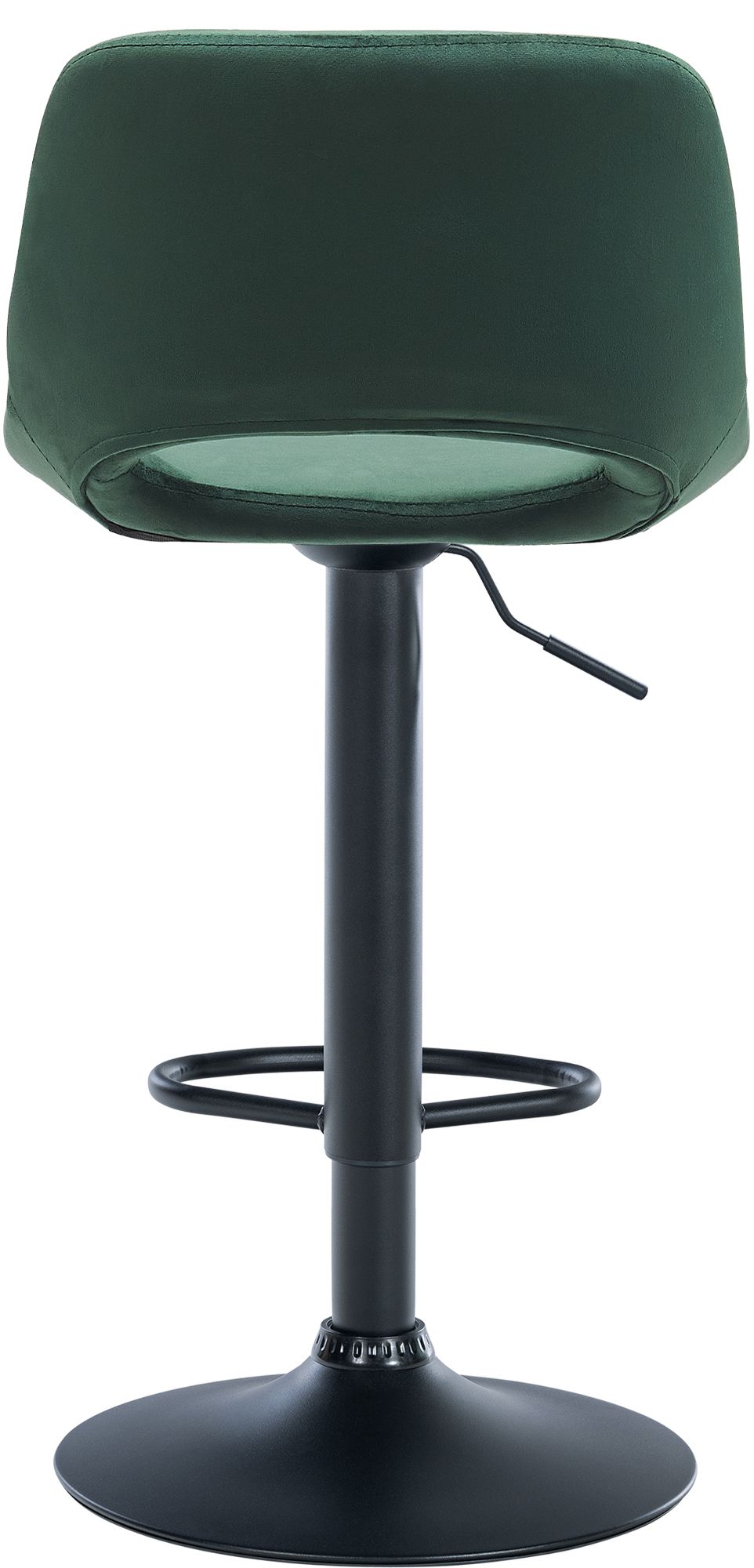 Barhocker Camden Samt schwarz