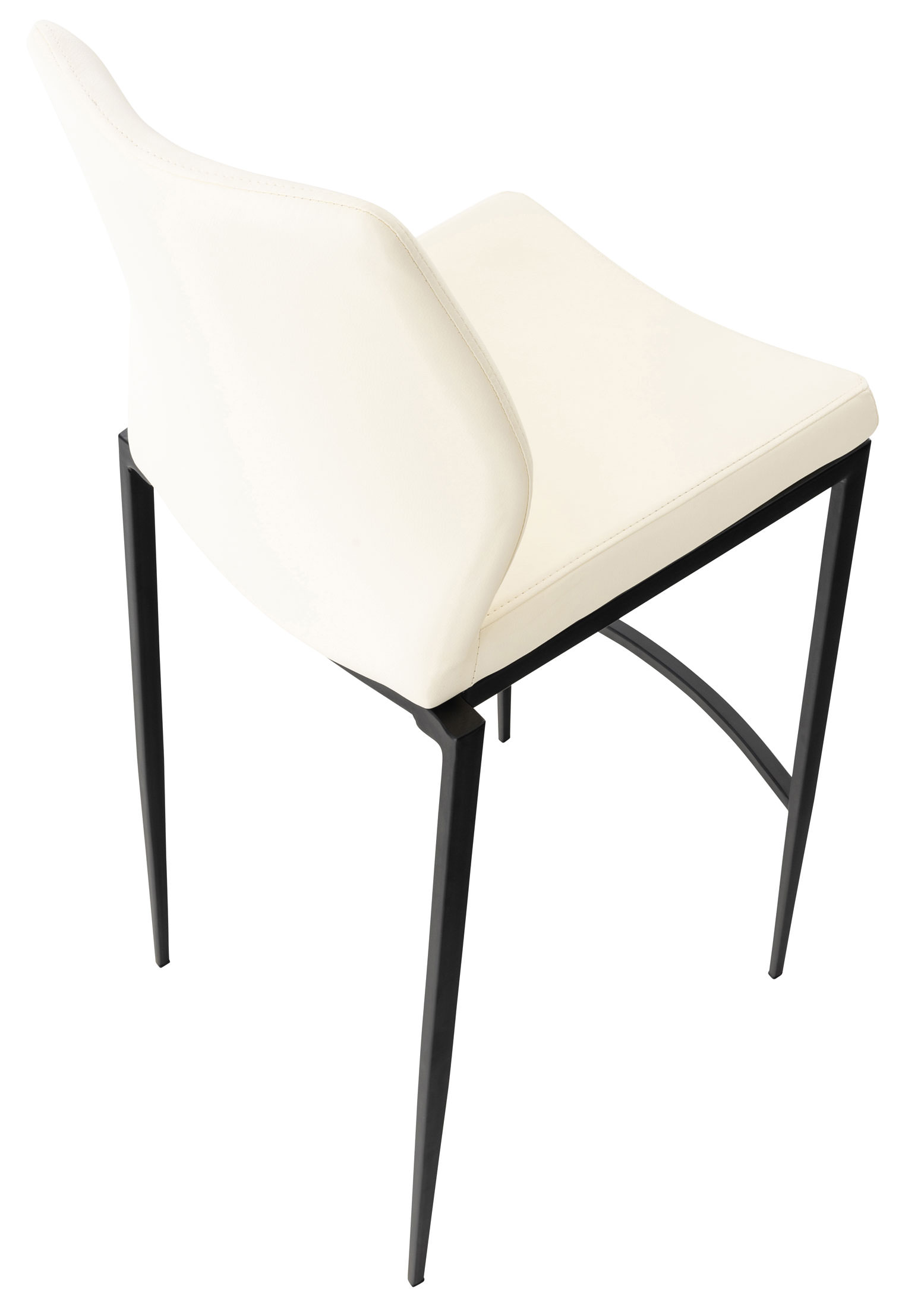 Barhocker Matola Kunstleder schwarz