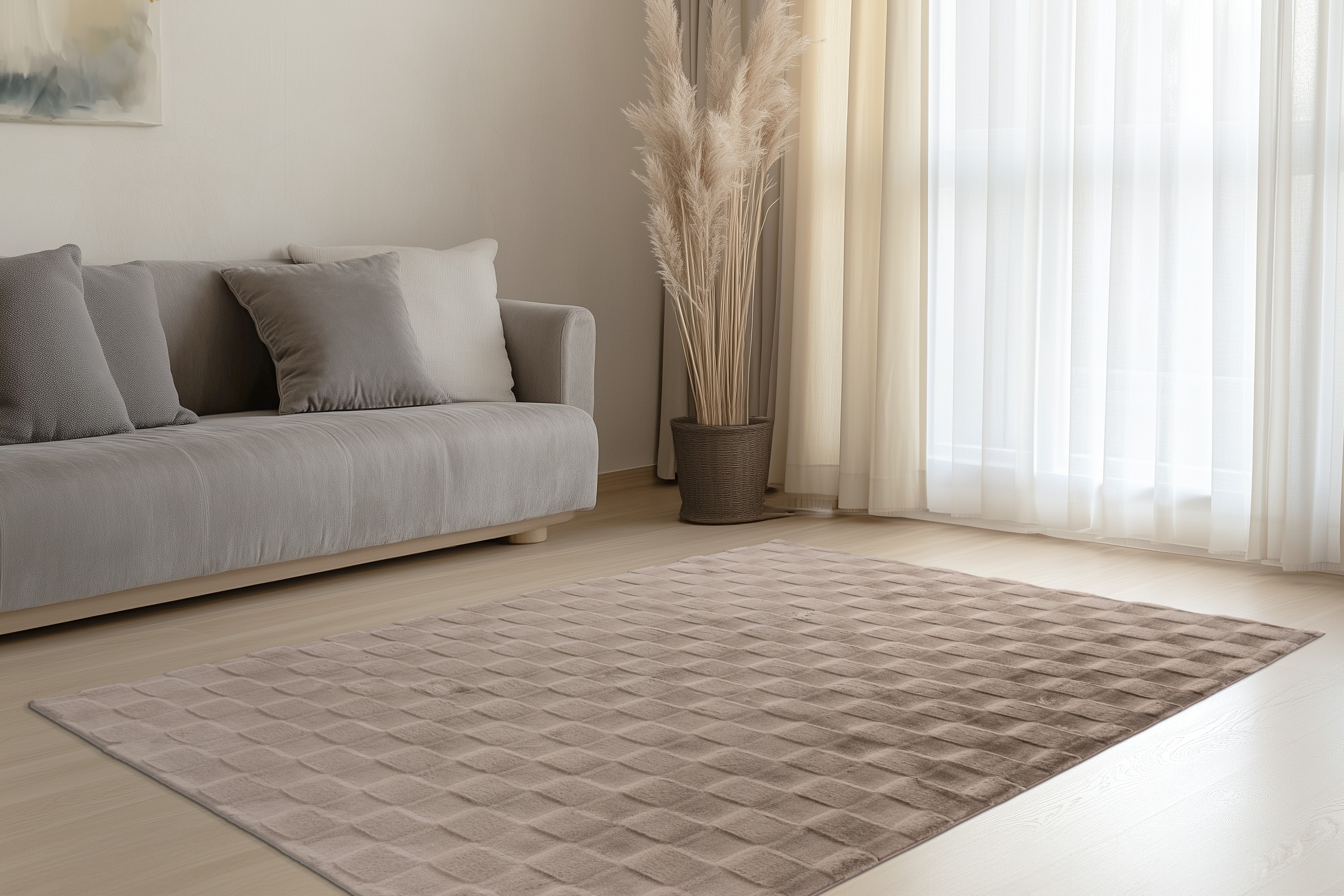 Teppich Botany 625 Taupe 120 x 170 cm