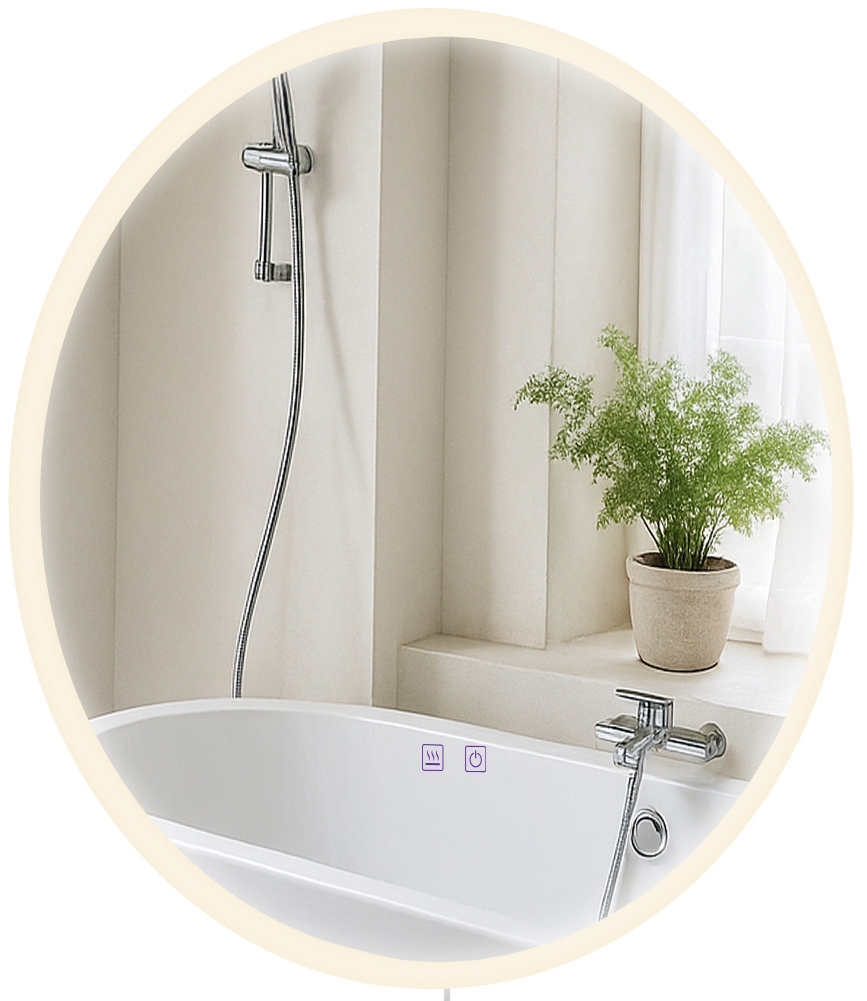 Badspiegel Laconia 60 ohne Bluetooth