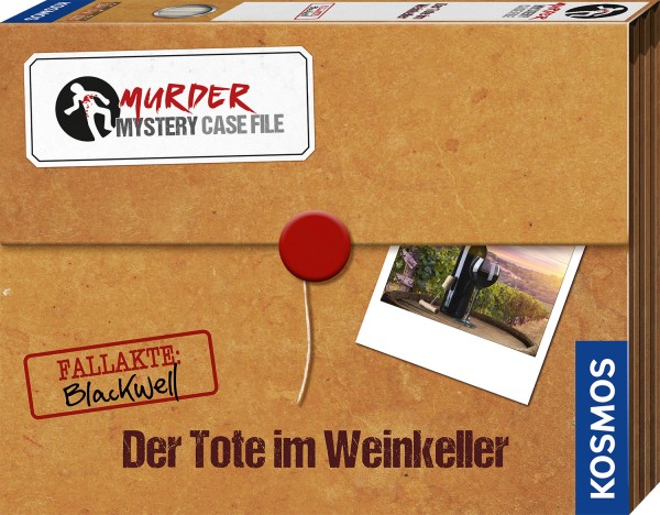 Kosmos Strategiespiele Kosmos 682163 - Murder Mystery Case File - Der Tote im Weinkeller