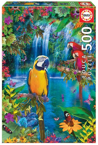 Educa Puzzles Educa Puzzle 9215512 - Bird Tropical Land - 500 Teile Puzzle