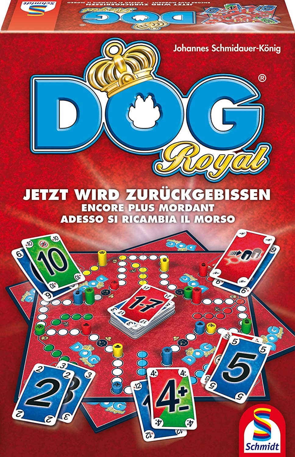 Schmidt Spiele GmbH Brettspiele & Gesellschaftsspiele DOG® Royal - Familienspiel