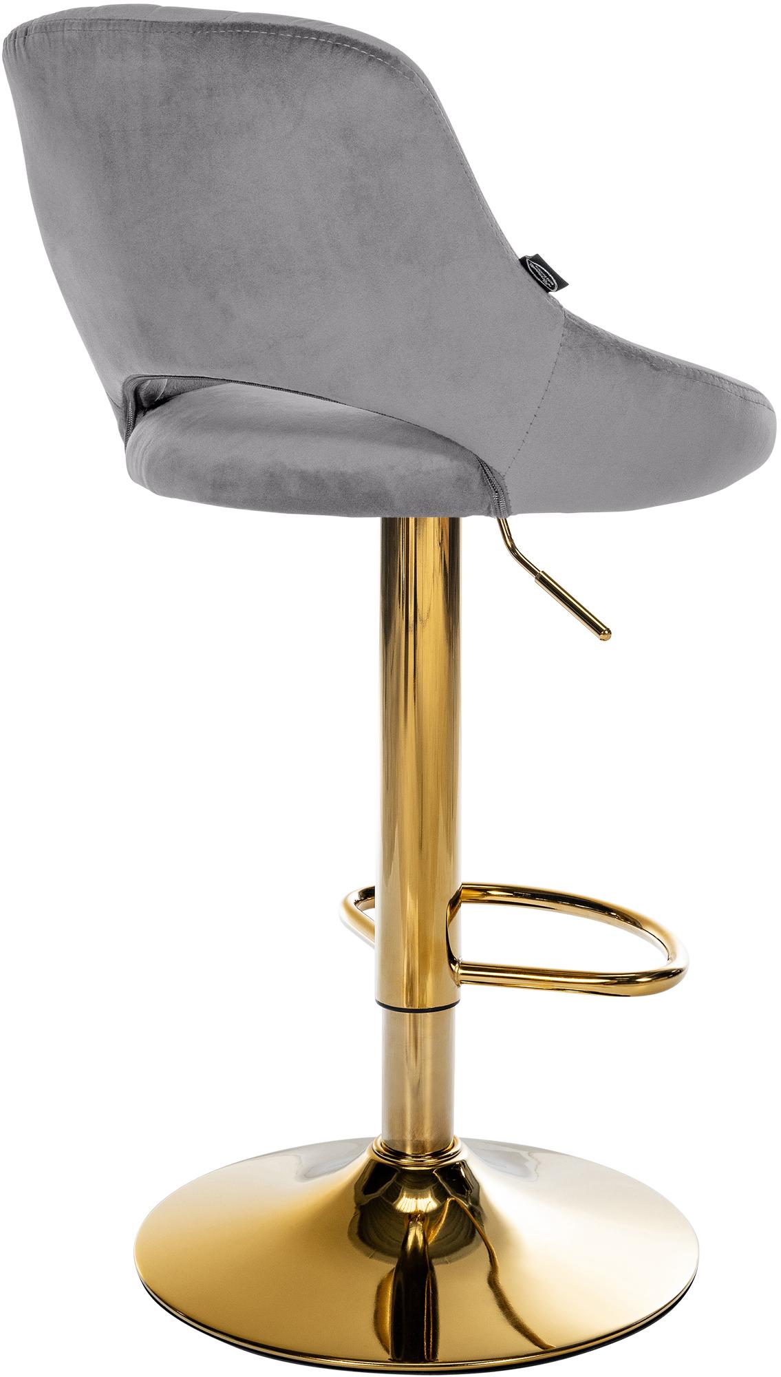 2er Set Barhocker Milet Samt G