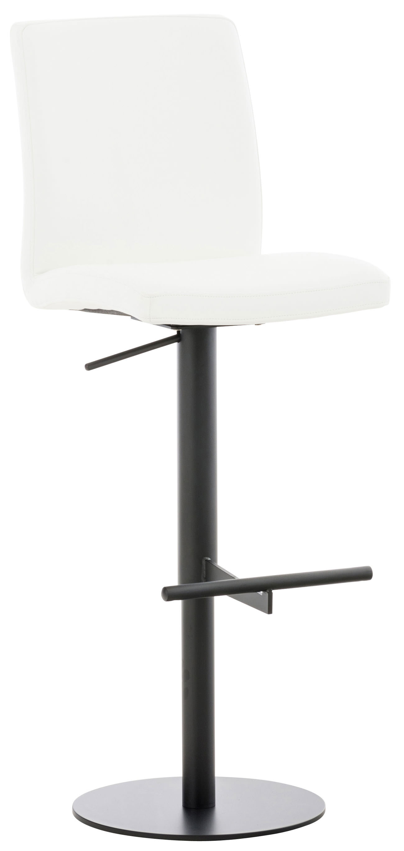 Barhocker Cadiz Kunstleder schwarz