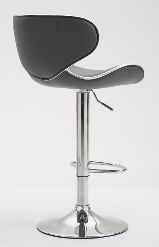 2er Set Barhocker Las Vegas V2 Kunstleder chrom