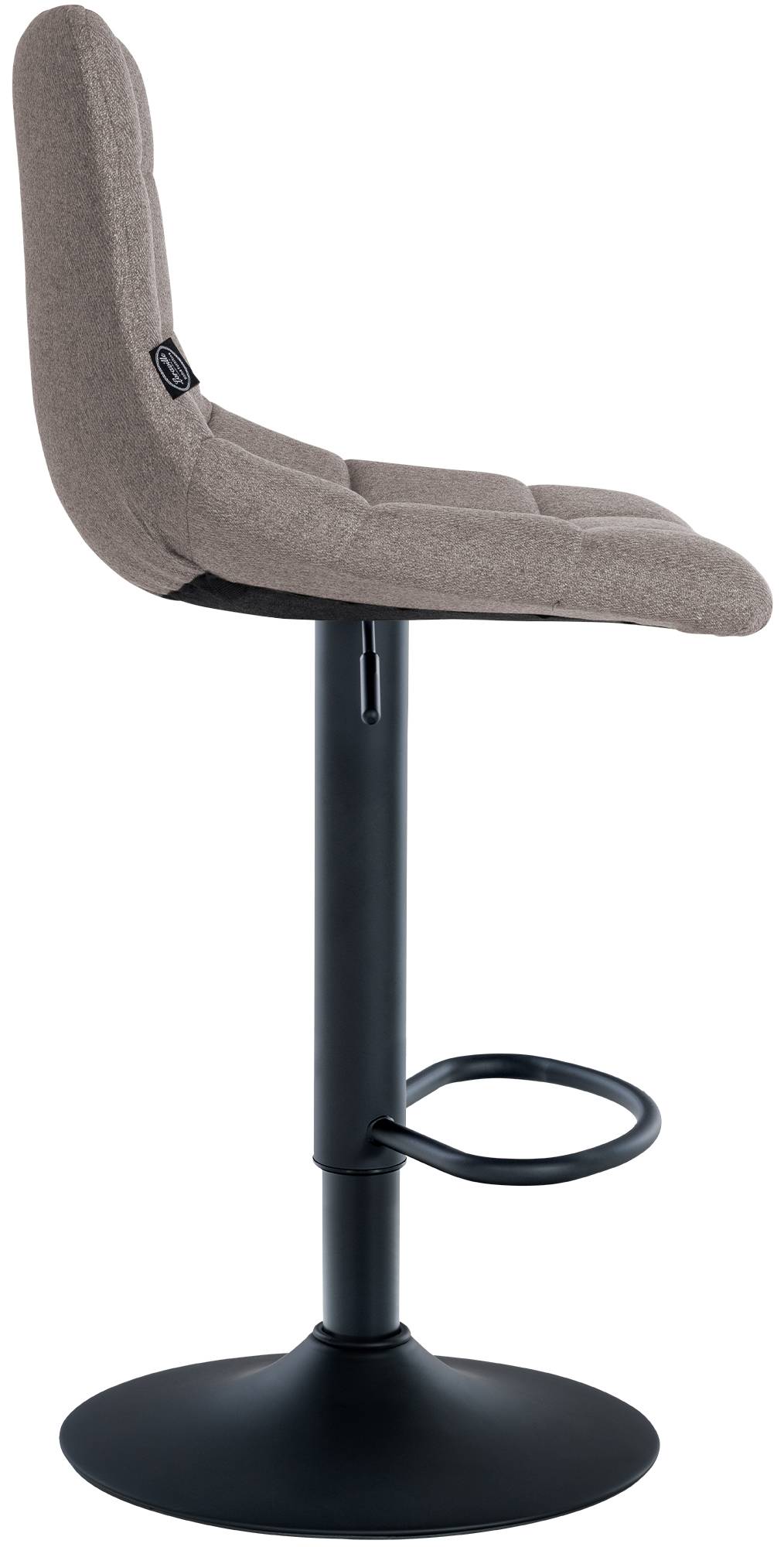 2er Set Barhocker Jerry Stoff schwarz