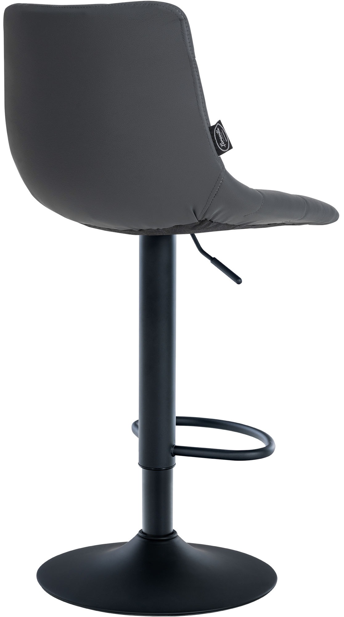 2er Set Barhocker Jerry Kunstleder schwarz