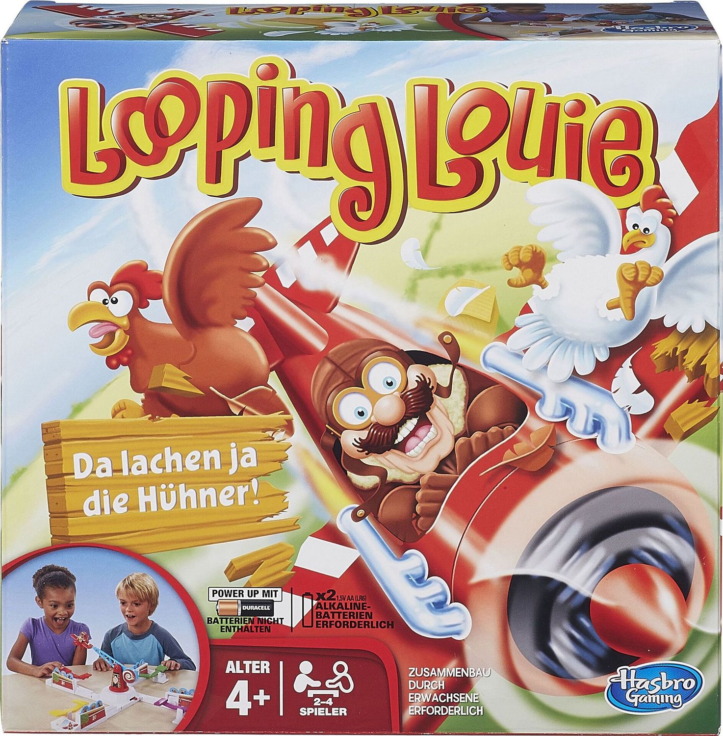 HASBRO Brettspiele & Gesellschaftsspiele Looping Louie - Vorschulspiel