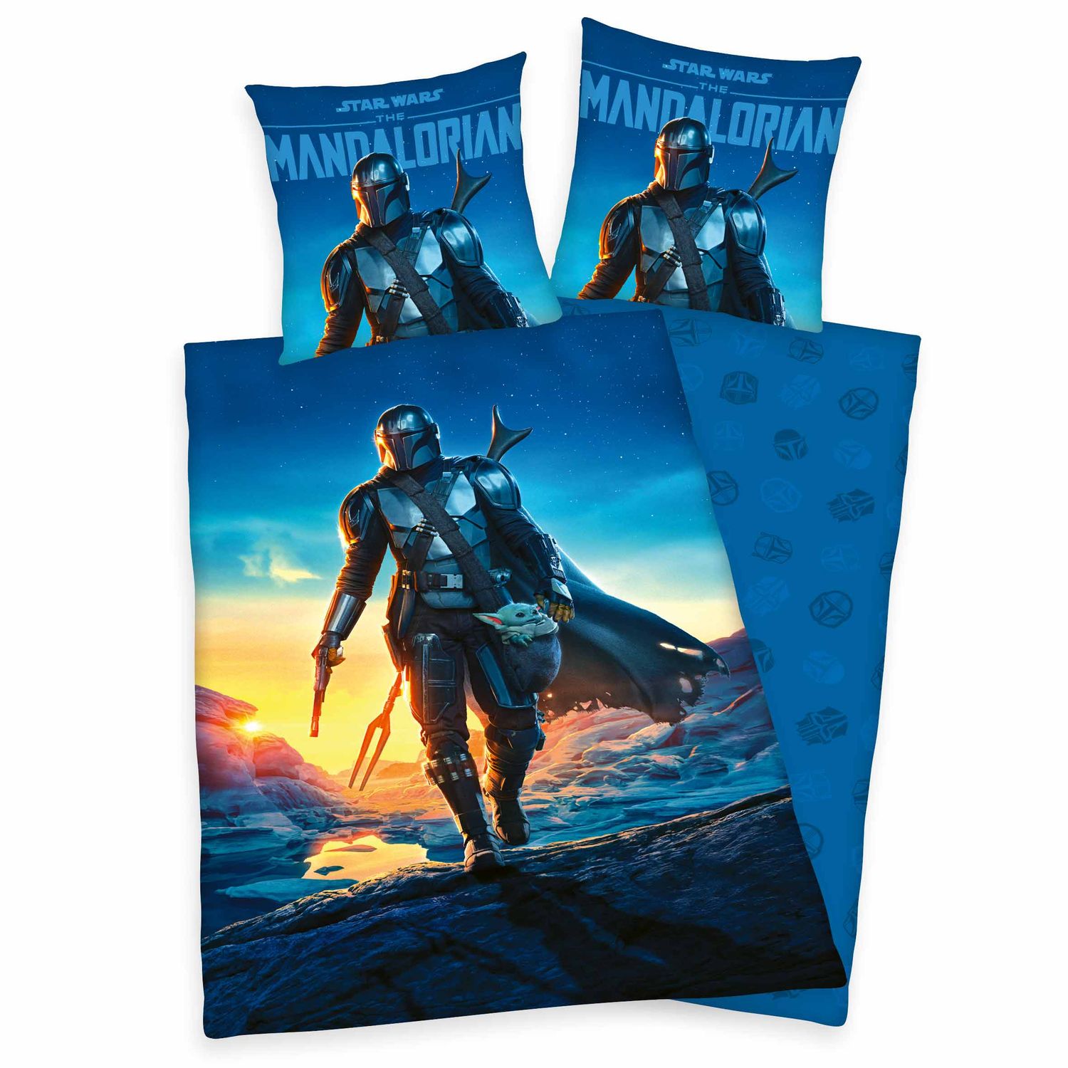 Herding Textilien Star Wars - The Mandalorian Bettwäsche Renforcé - 80 x 80 / 135 x 200 cm