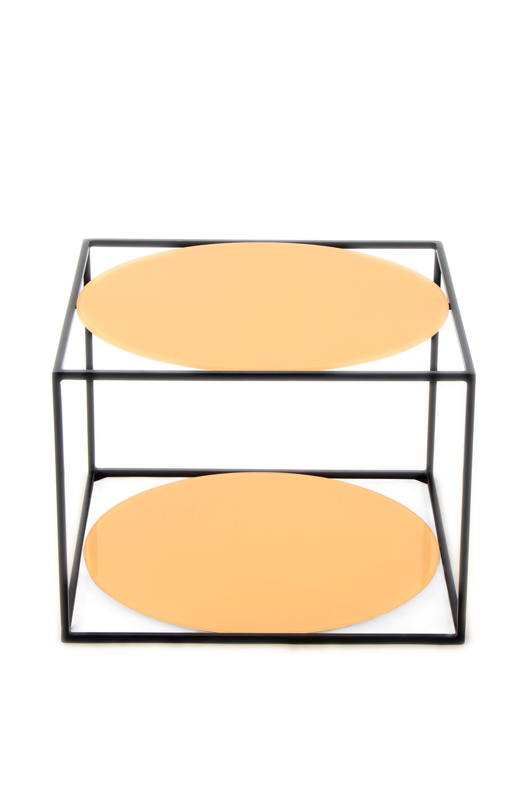 Beistelltisch Beistelltisch Cody 110 Orange / Schwarz