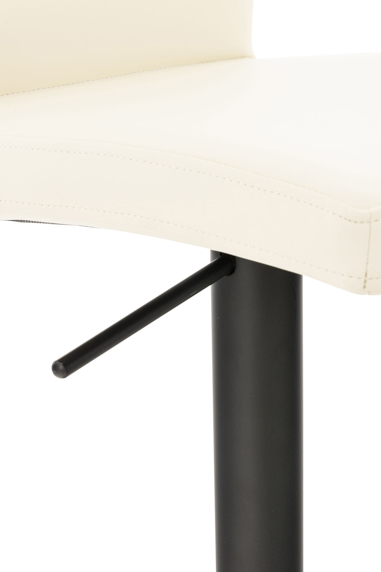 Barhocker Cadiz Kunstleder schwarz