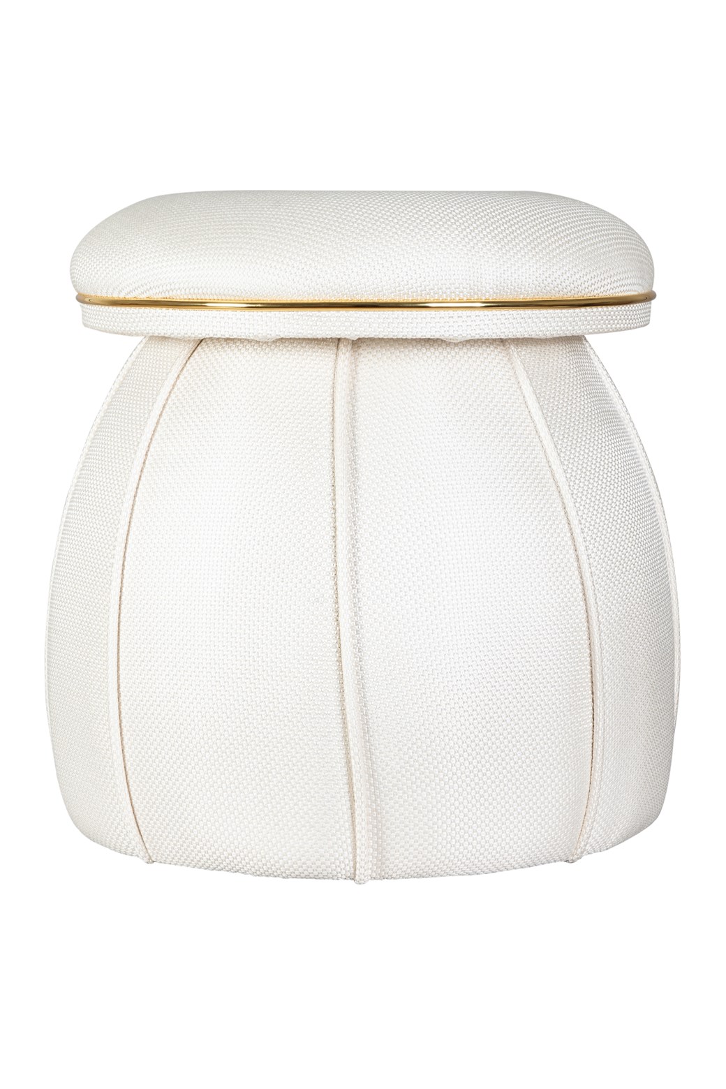 Hocker Hocker Corin 145 Elfenbein / Gold