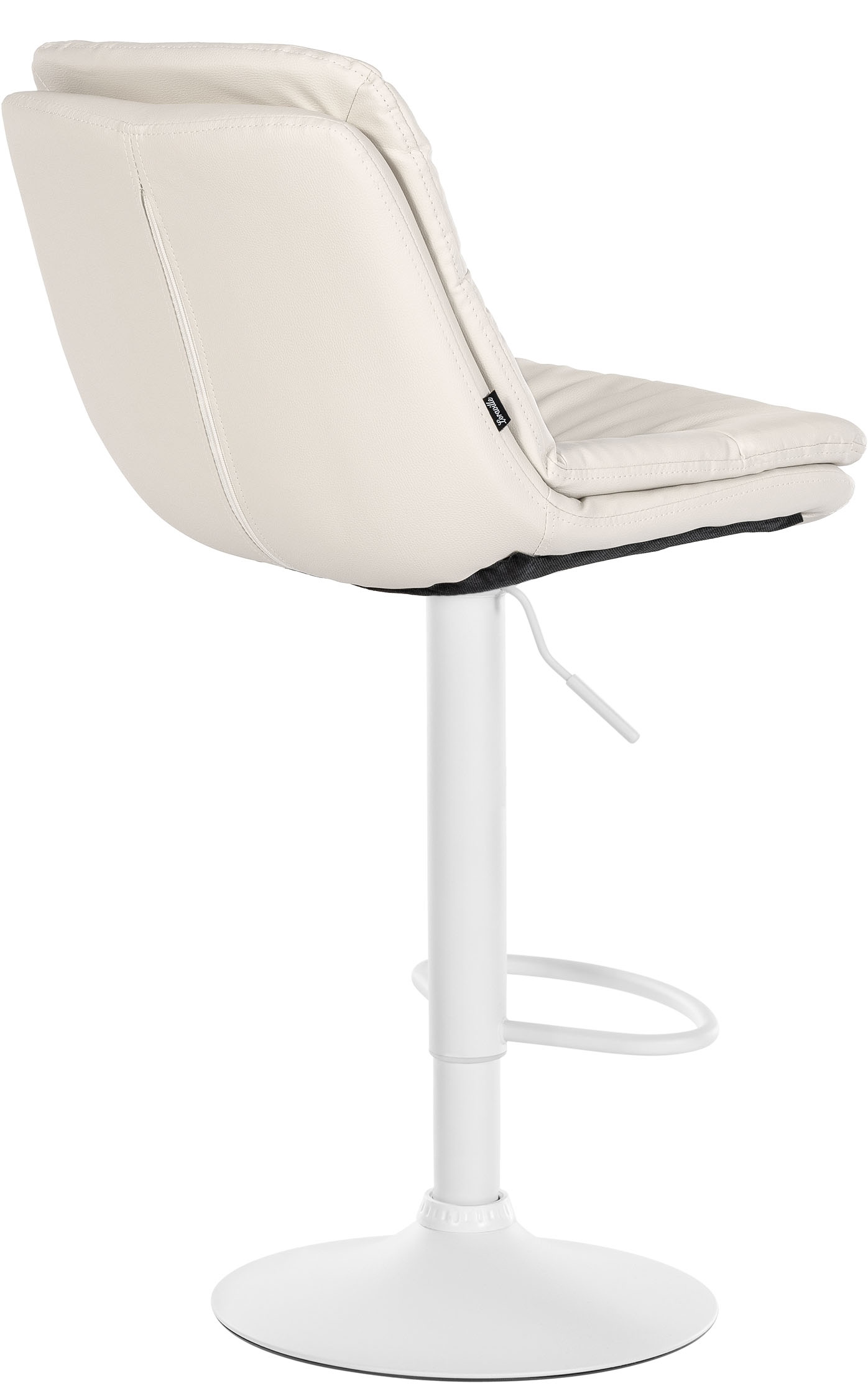 Barhocker Laurel Kunstleder weiß