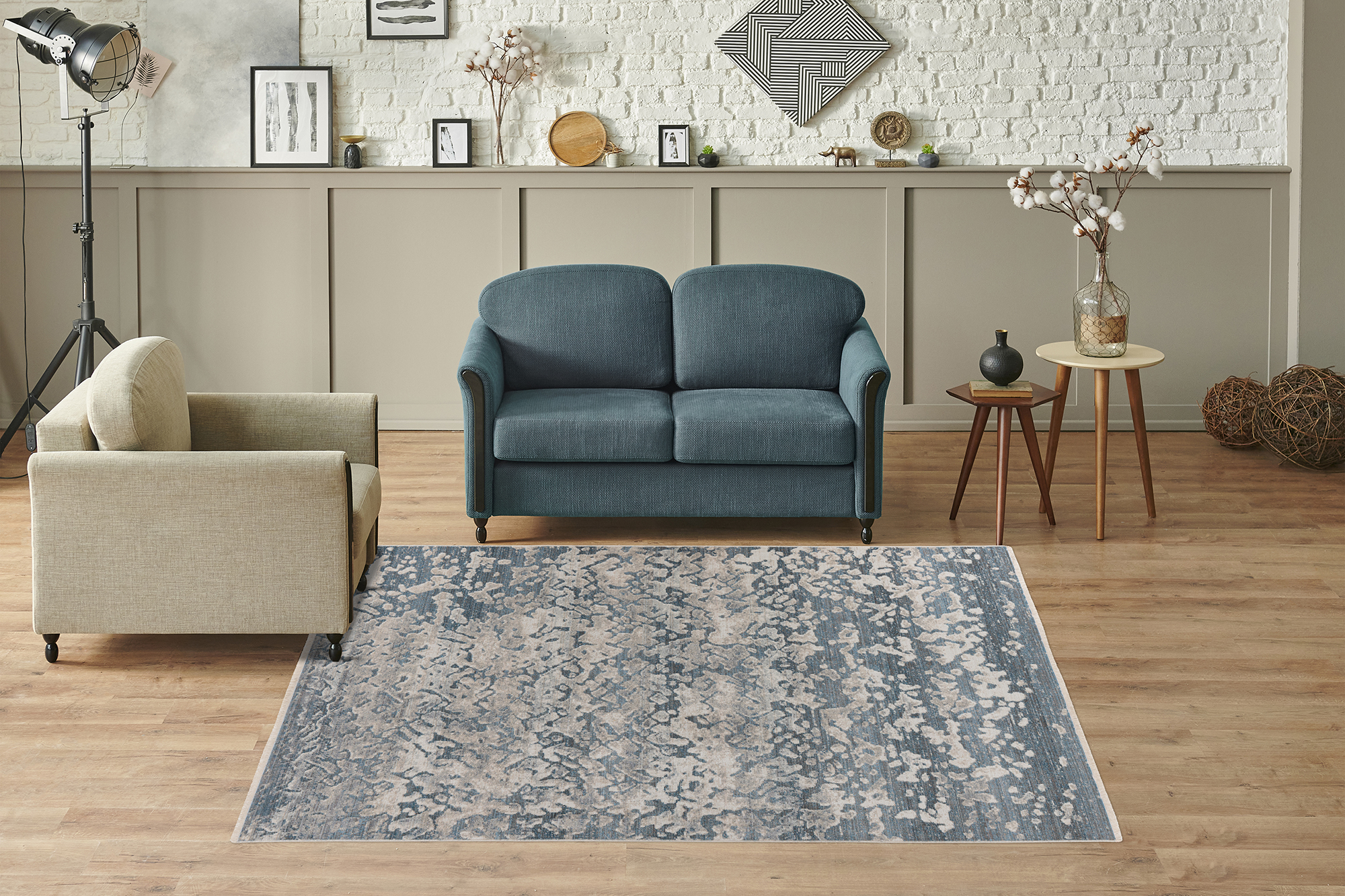 Teppich Milan 325 Anthrazit 120 x 170 cm