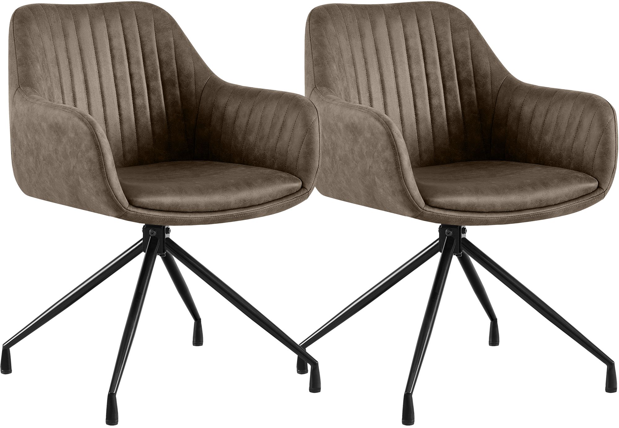 2er Set Esszimmerstuhl Welby Vintage