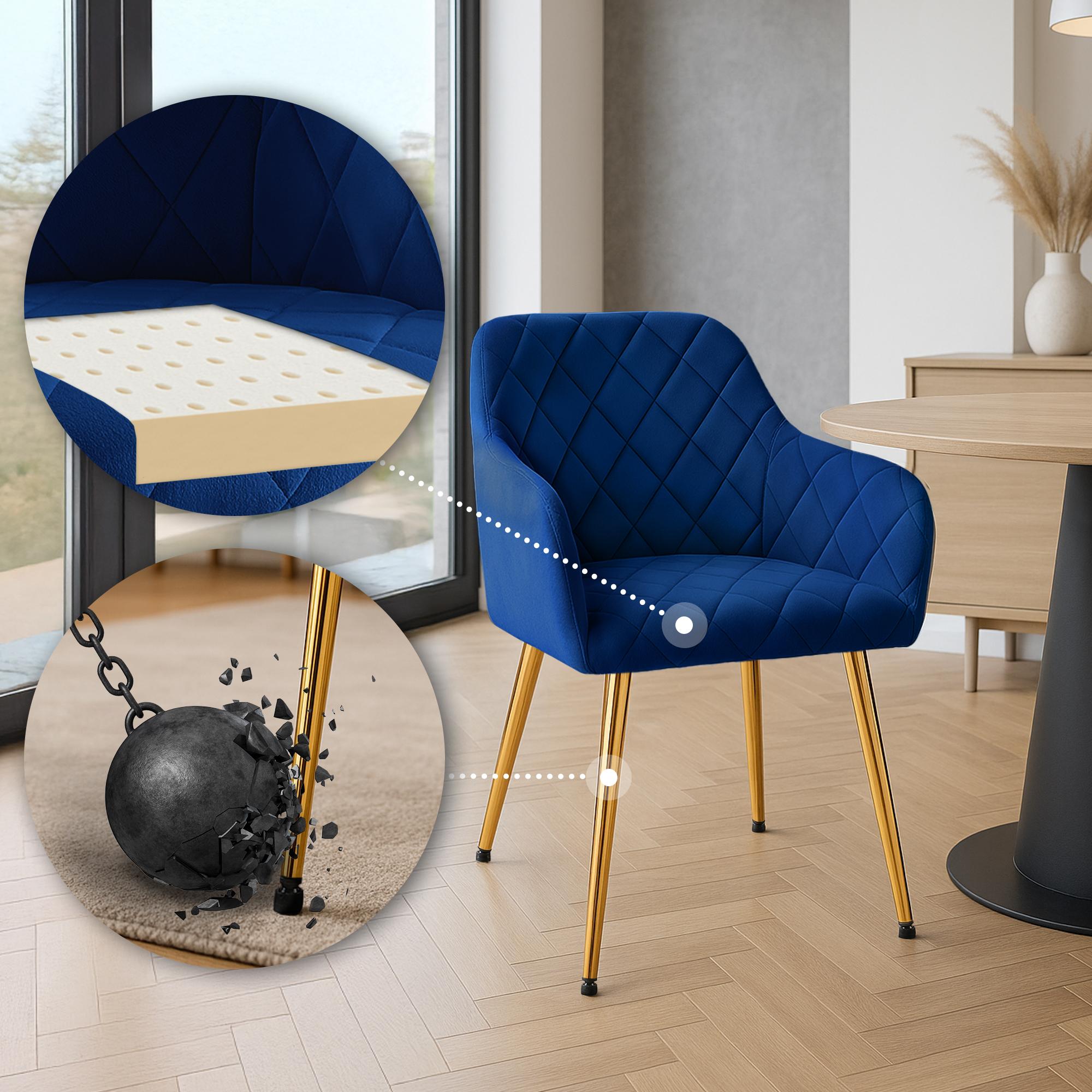 2er Set Esszimmerstuhl Monett Samt G