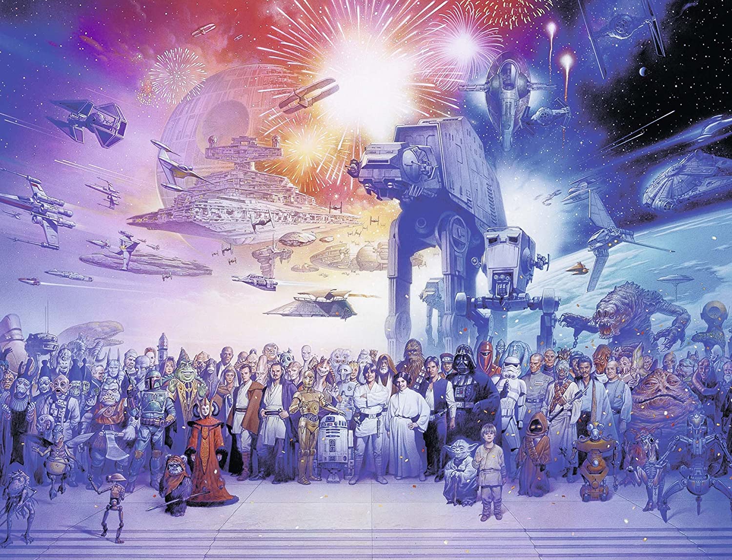 Ravensburger Puzzles Star Wars - Universum Puzzle 2000 Teile