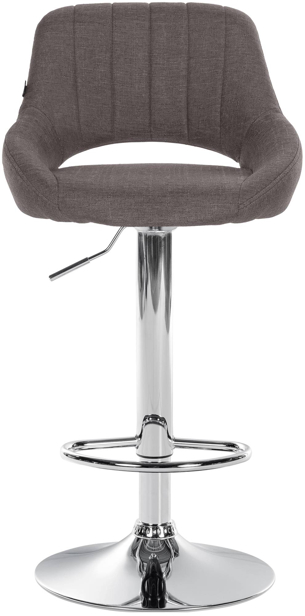 Barhocker Milet Stoff chrom