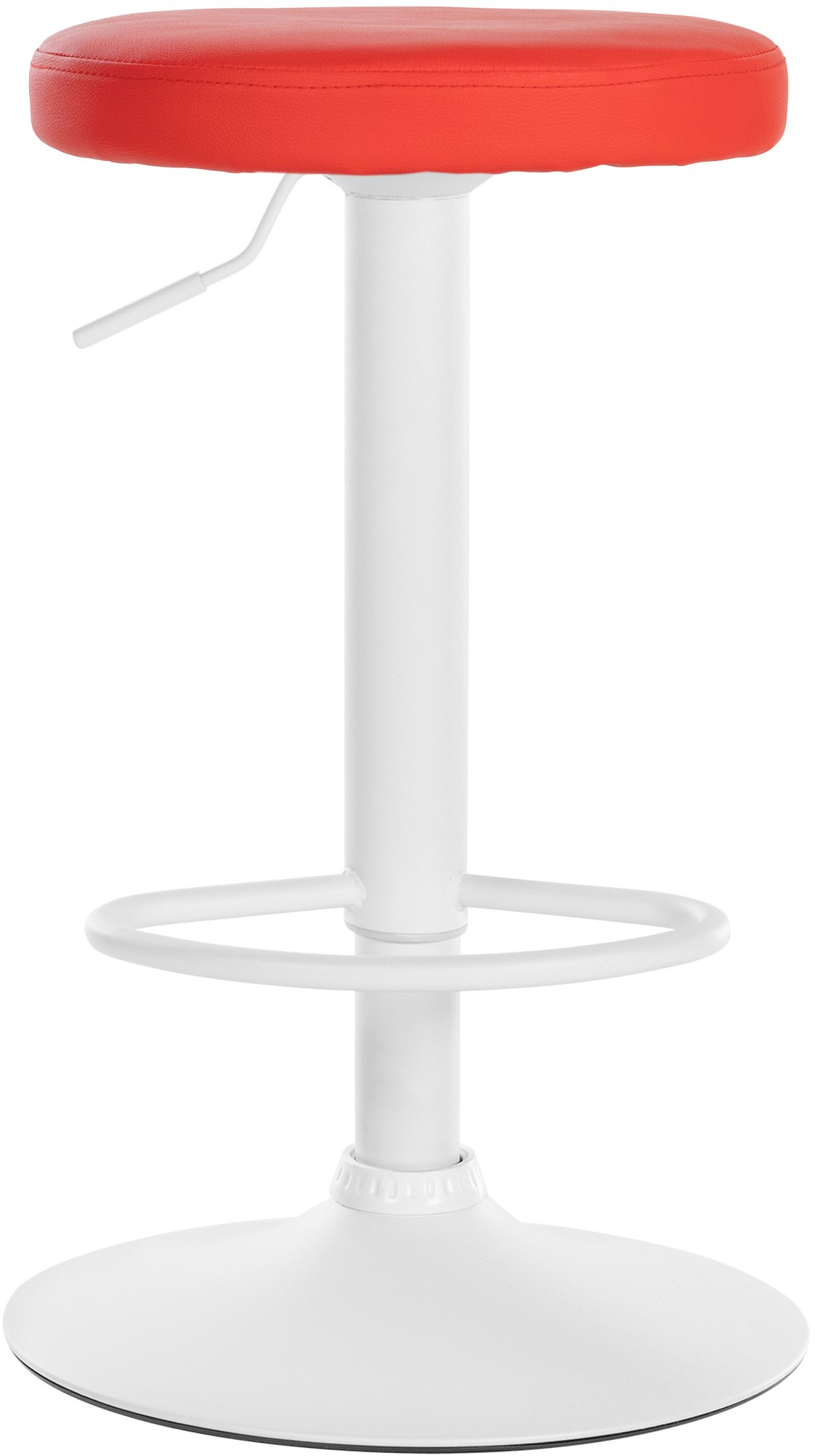 Barhocker Ponte Kunstleder weiß