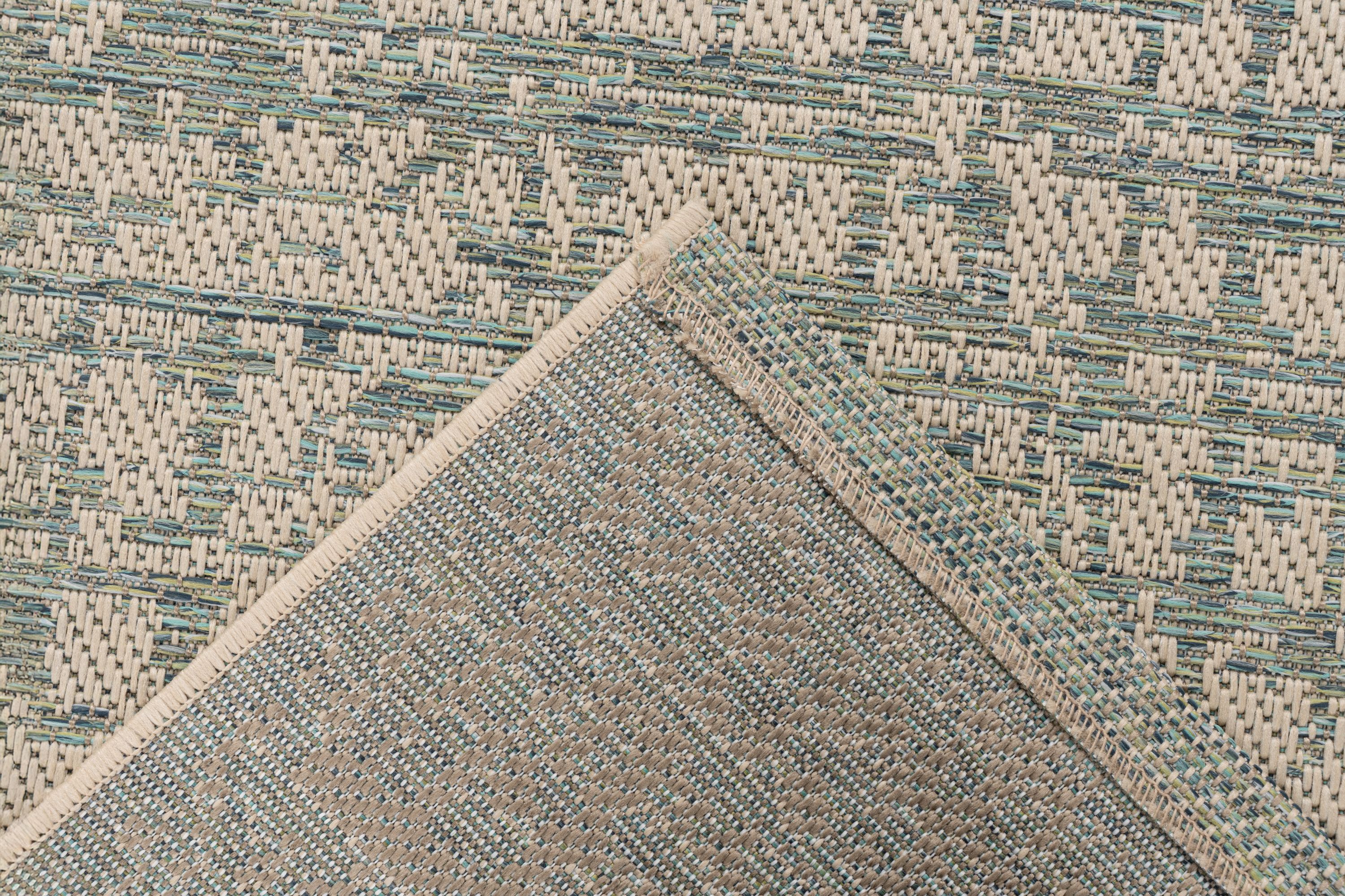 Teppich Tribal 325 Türkis 160cm x 230cm