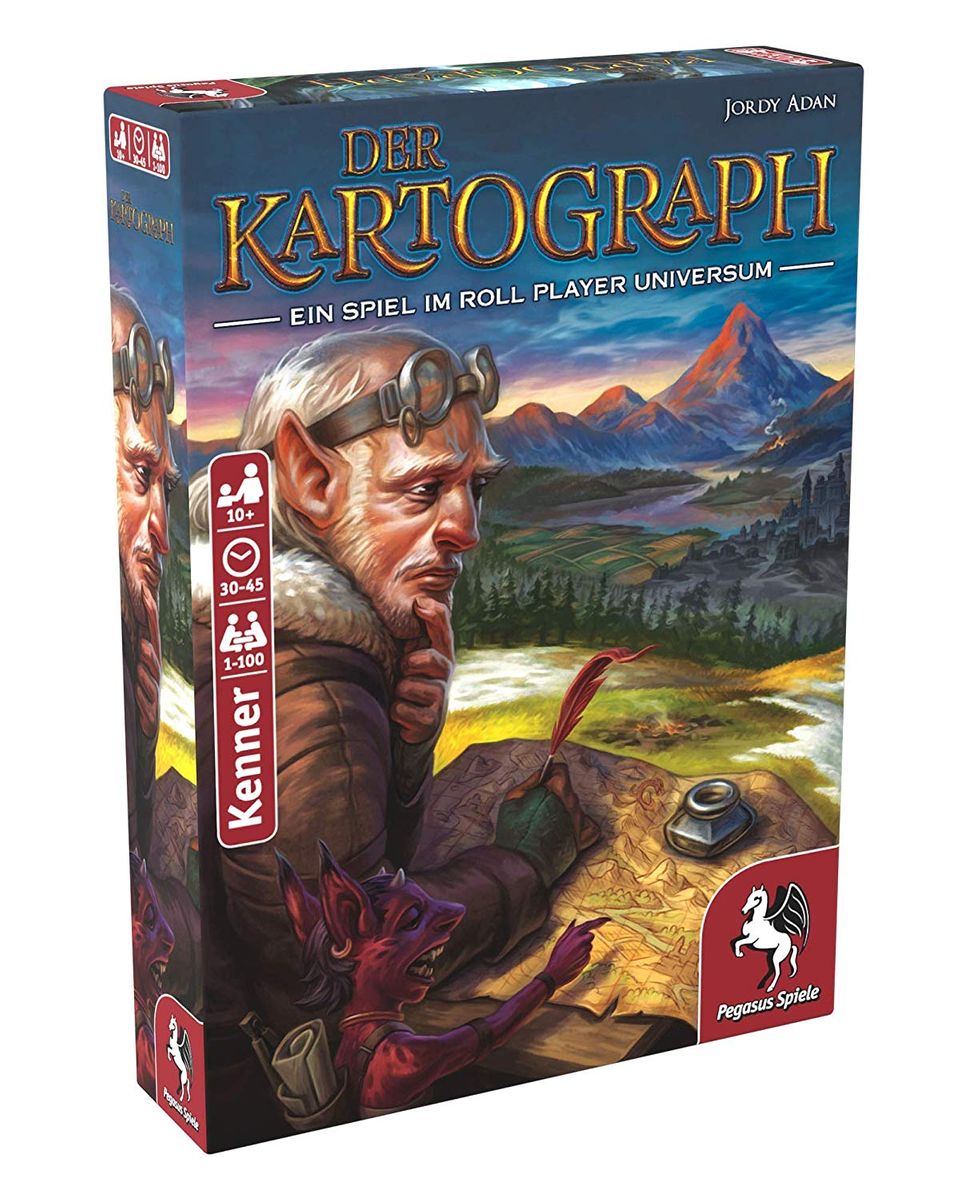 Pegasus Brettspiele & Gesellschaftsspiele Pegasus Spiele 51310G - Der Kartograph
