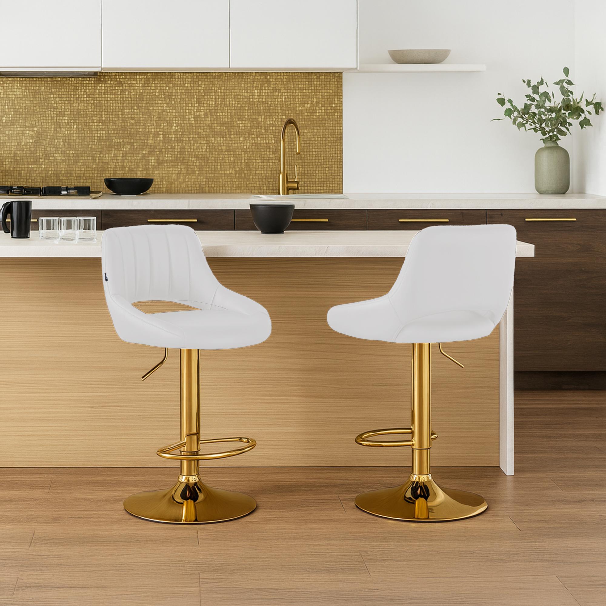 2er Set Barhocker Milet Kunstleder G