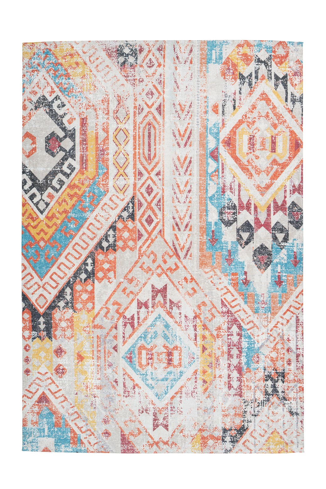 Teppich Indiana 225 Multi / Orange 80cm x 150cm
