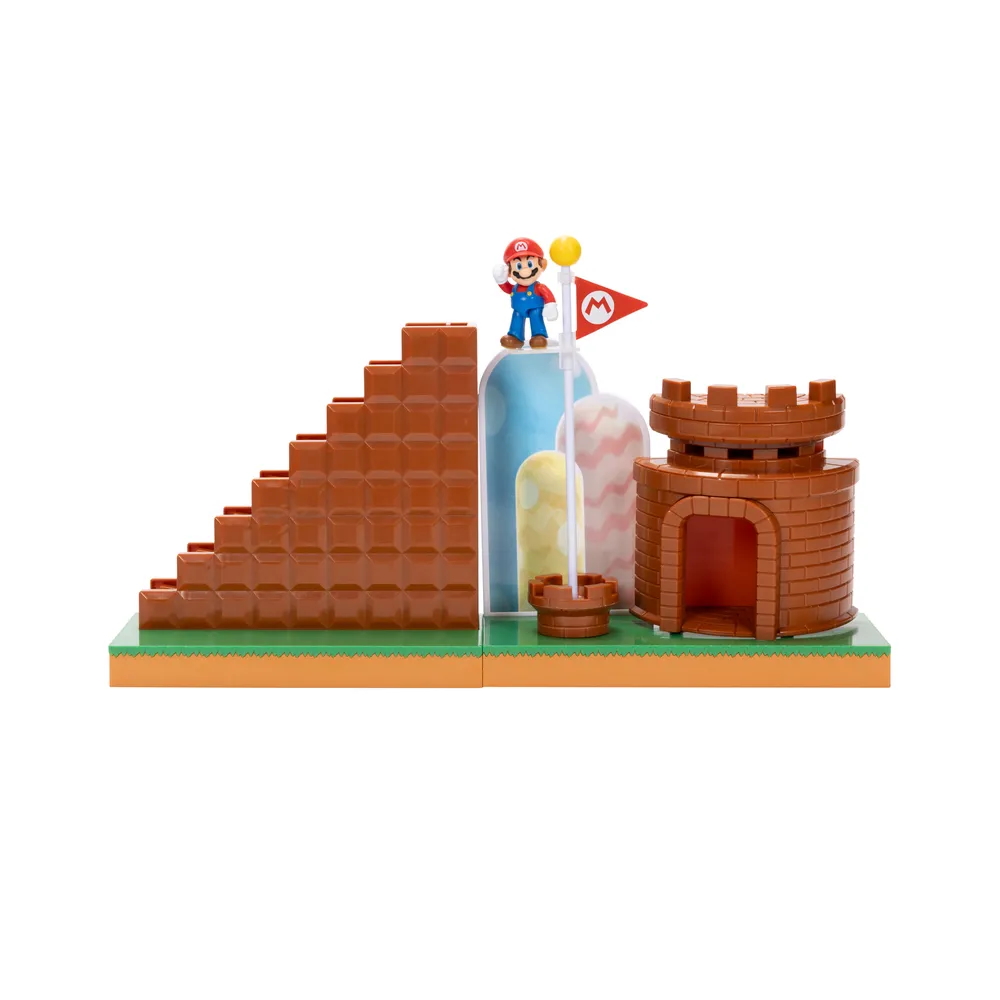 Jakks Pacific Sonstiges Nintendo Super Mario - End Level / Course Complete - Spielset