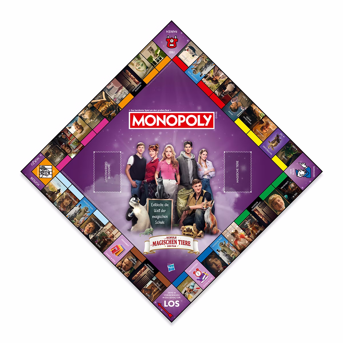 Winning Moves Deutschland GmbH Brettspiele & Gesellschaftsspiele Winning Moves 57738 - Monopoly: Die Schule der magischen Tieren - Brettspiel