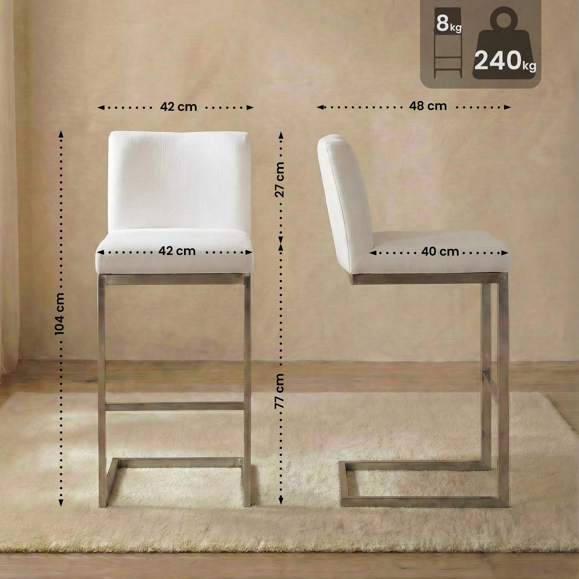 Barhocker Paros Stoff