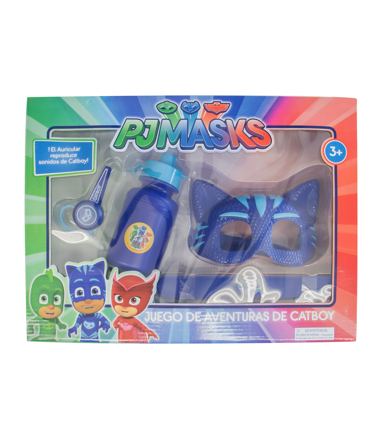 Joy Toy Outdoorspielzeug PJ Masks - Catboy - Adventureset 4 teilig