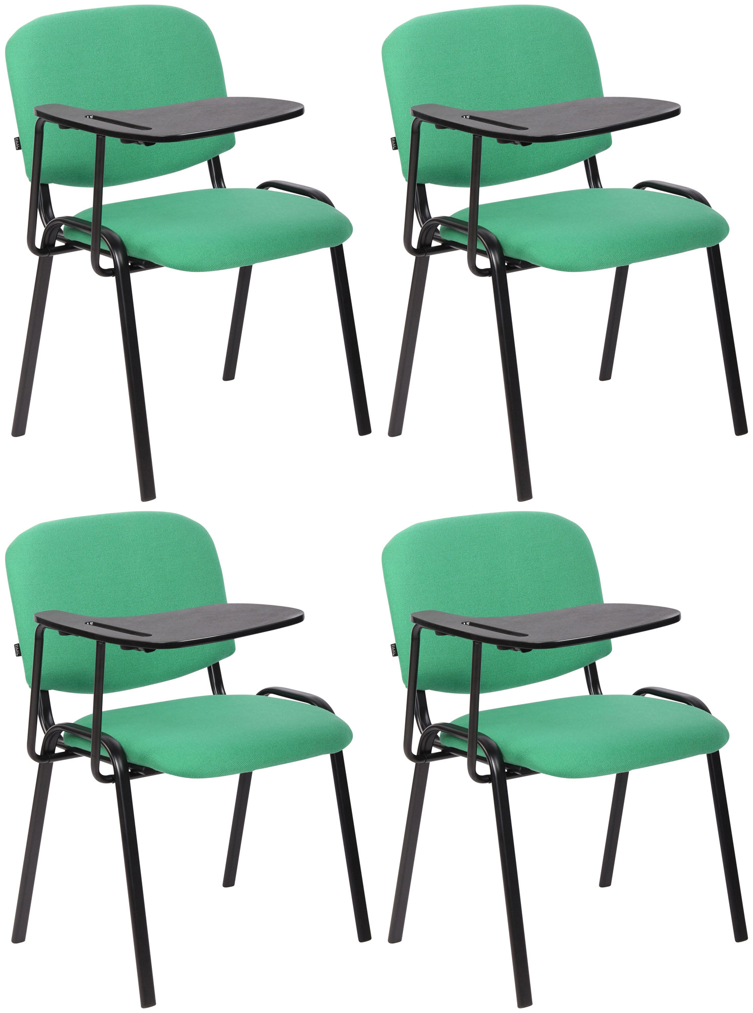 4er Set Stühle Ken mit Klapptisch Stoff