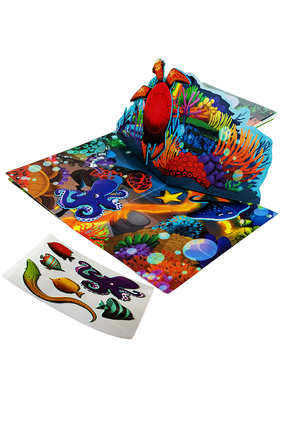 QwiToy Malen & Basteln Qwi Toy 3 in 1 Spielbuch - Tropics