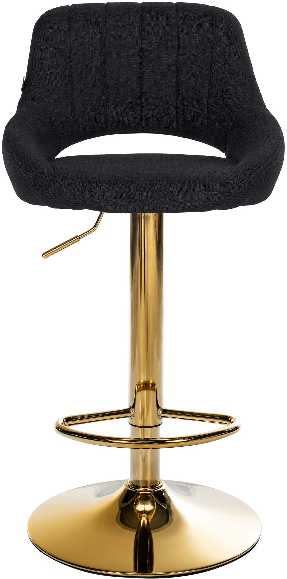Barhocker Milet Stoff gold