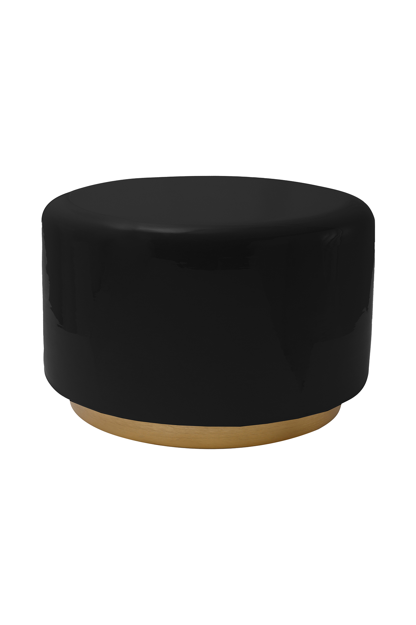 Beistelltisch Beistelltisch Art Deco 275 Schwarz