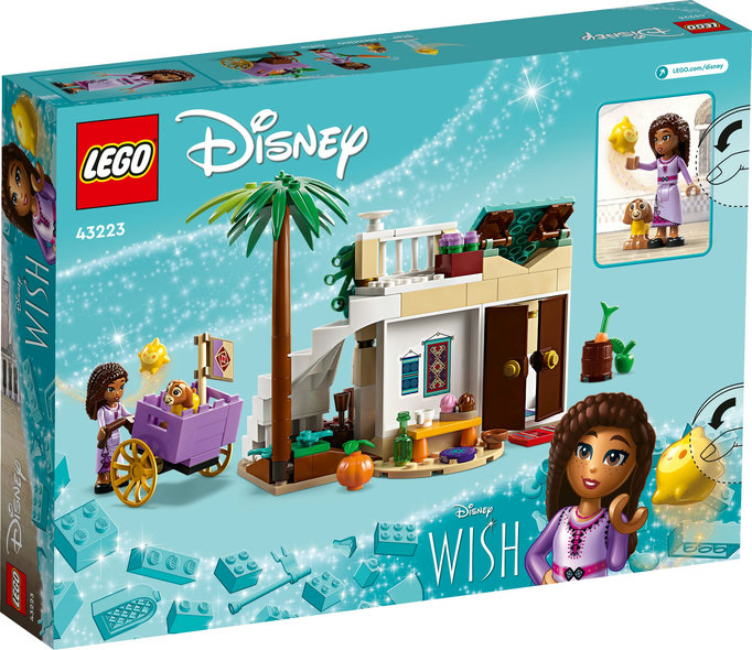 LEGO® Bau- & Konstruktionsspielzeug LEGO® Disney™ 43223 - Wish: Asha in der Stadt Rosas (154 Teile)