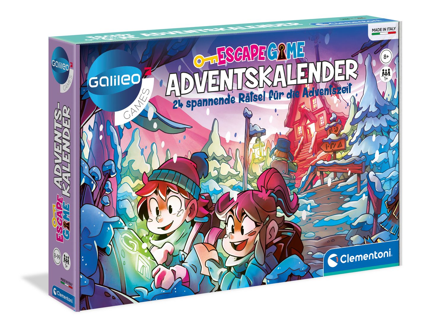 Clementoni Saisonartikel Clementoni 59251- Galieo - Escape Game - Adventskalender