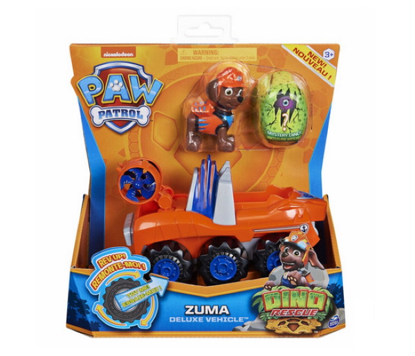 Spin Master Modelle & Fahrzeuge Spin Master 31402 - Paw Patrol Dino Rescue Zumas Basis Fahrzeug mit Rückzieh-Mechanismus