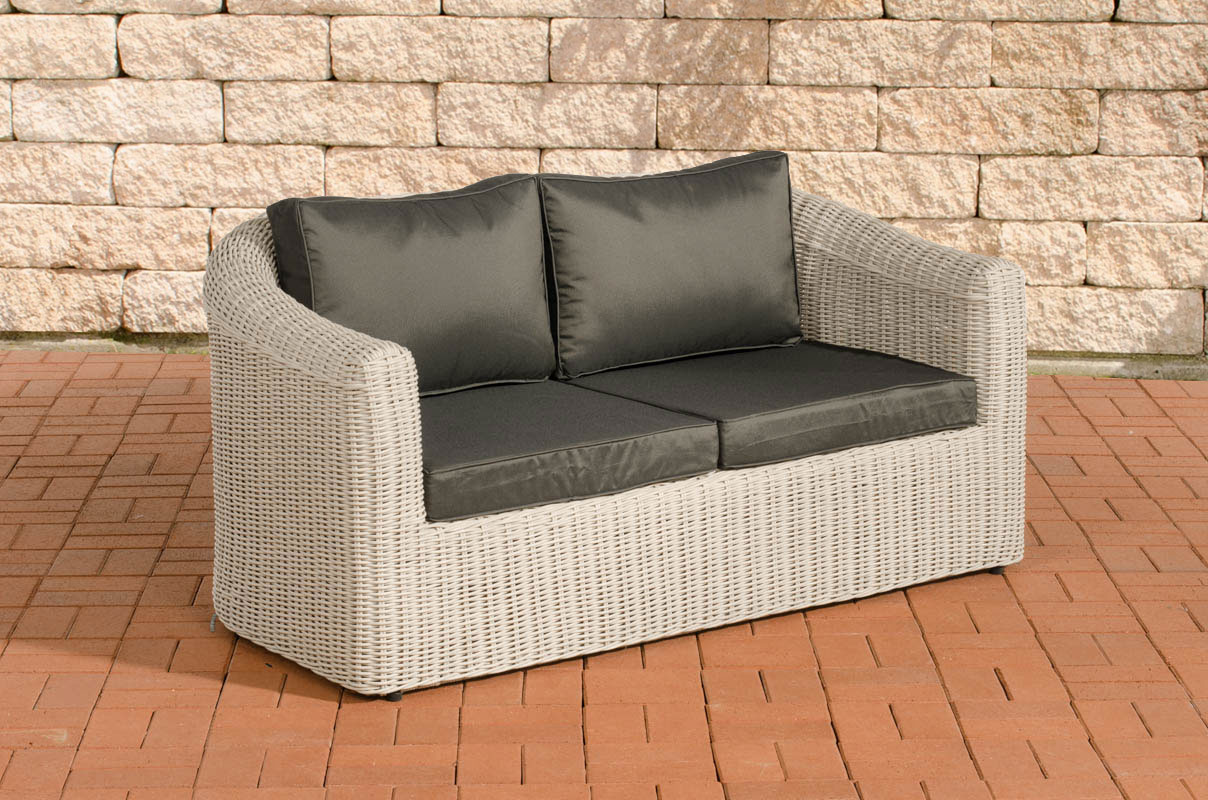 2er-Sofa Bergen Anthrazit 5mm